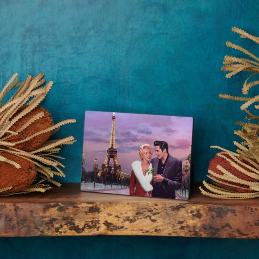 Parijs Vakantie Fotoplaat (Zijkant)