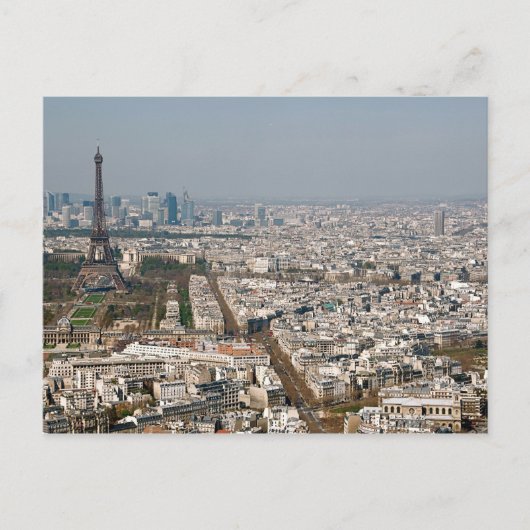 Parijs van boven II Briefkaart (Voorkant)