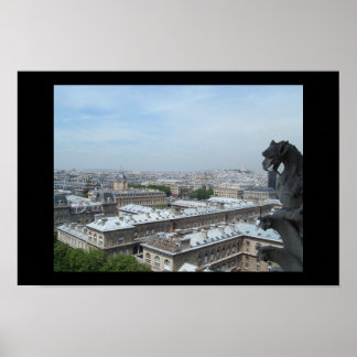 Parijs van Notre Dame Poster