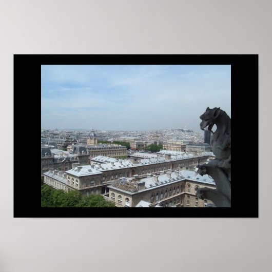 Parijs van Notre Dame Poster (Voorkant)