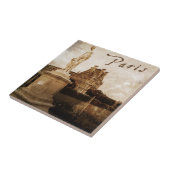 Parijs van Olde - tegels Tegeltje (Zijkant)