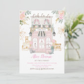 Parijs Verjaardag Kaart (Staand voorkant)