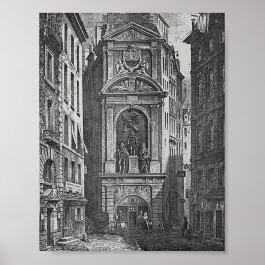 Parijs - Vintage Poster (Voorkant)