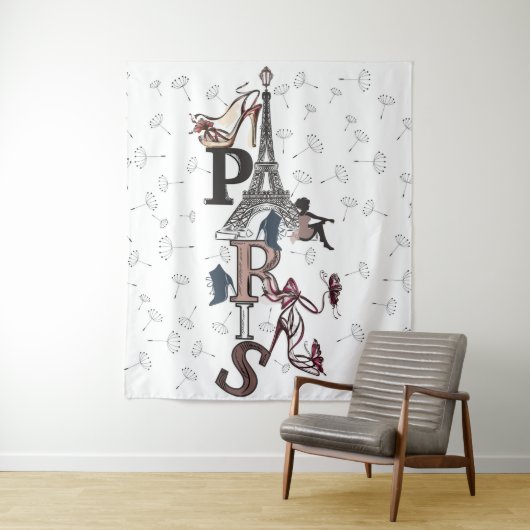 Parijs Wandkleed (In situ)