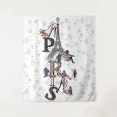 Parijs Wandkleed (Voorkant)