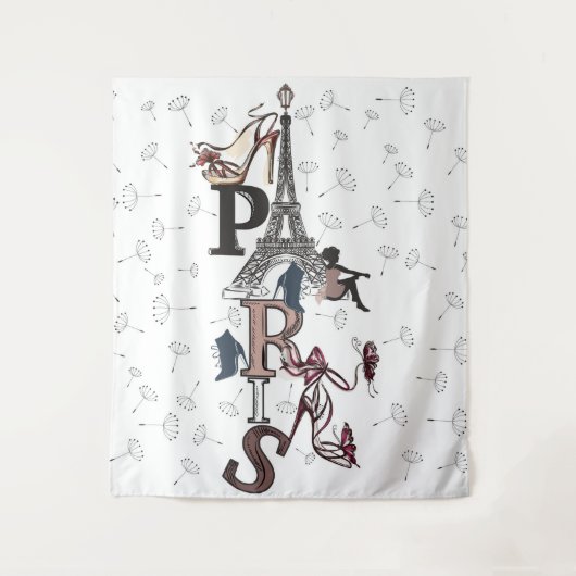 Parijs Wandkleed (Voorkant)