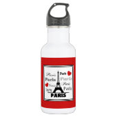 Parijs Waterfles (Voorkant)