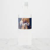 Parijs Waterfles Etiket (Voorkant)