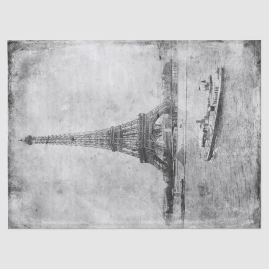 Parijs-weefsel of ontkoppelpapier Tissuepapier (Voorkant)