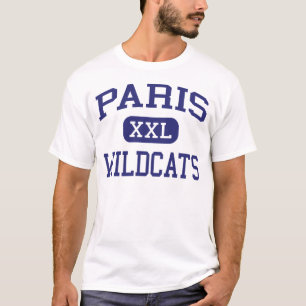 Parijs - Wildcats - Paris High School - Paris Texa T-shirt