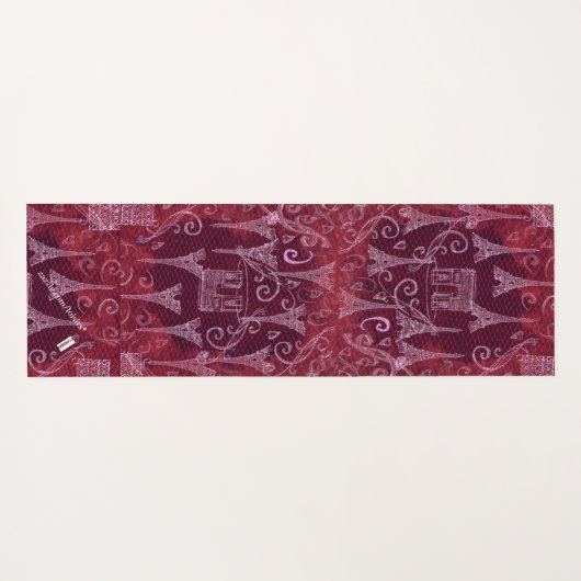 Parijs Yogamat (Achterkant (horizontaal))