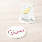 Parijs Zandsteen Onderzetter (Zijkant)