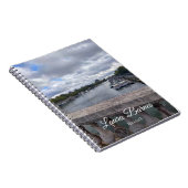 Parijs. Zijnrivier. Frankrijk. Notitieboek (Rechterzijde)