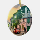 Parijs zonsondergang kerstboom decoratie (Rechts)