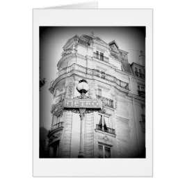 Parijs, zwart en wit, blanco