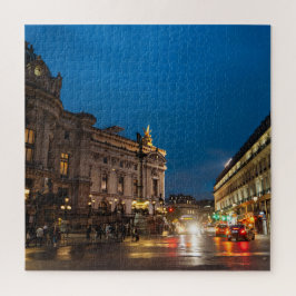 Parijse avond bij Palais Garnier Legpuzzel