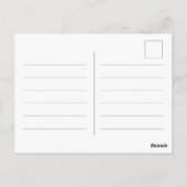 Parijse avond Tour Effiel oude straten geschenken Briefkaart (Achterkant)