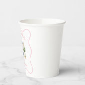 Parijse Baby shower Parijse Cafe Tea Party Papieren Bekers (Links)