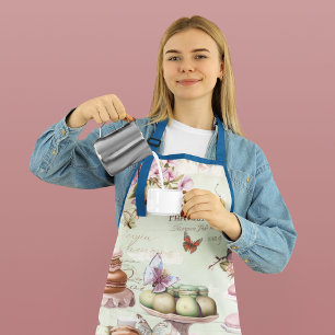 Parijse Bakkerij Custom Name Schort