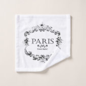 Parijse bloemenmarkt bad handdoek (Wasdoekje)