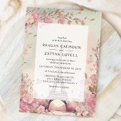 Parijse bloesem Eiffeltoren Parijs bruiloft Kaart