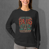 Parijse Bloom Love Symphony Basic met lange mouwen T-shirt