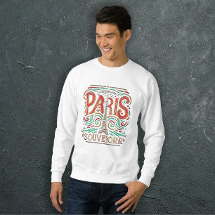 Parijse Bloom Love Symphony Mannen Trui