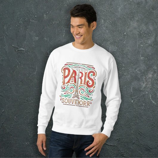 Parijse Bloom Love Symphony Mannen Trui