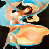  Parijse Cabaret, Folies Bergere, Showgirl Poster