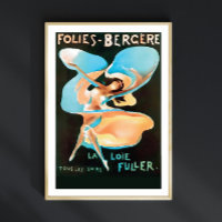  Parijse Cabaret, Folies Bergere, Showgirl