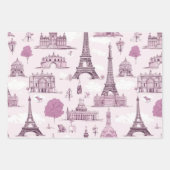  Parijse charme Inpakpapier Vel (Voorkant 3)