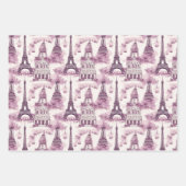 Parijse charme Inpakpapier Vel (Voorkant 3)