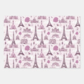 Parijse charme Inpakpapier Vel (Voorkant 2)