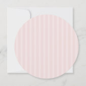 Parijse Chic Bloemen Douche Uitnodiging (Achterkant)