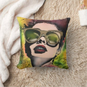 Parijse Chic Pop Art Kussen (Deken)