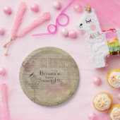  Parijse Chic verjaardagsfeest bruiloft Borden Papieren Bordje (Feest)