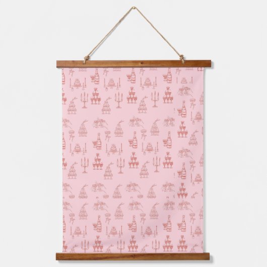 Parijse chique hangend wandkleed (Voorkant)