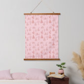 Parijse chique hangend wandkleed (Slaapkamer)