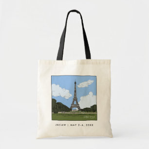 Parijse Conferentie Welkomsttas Paris Trade Show T Tote Bag