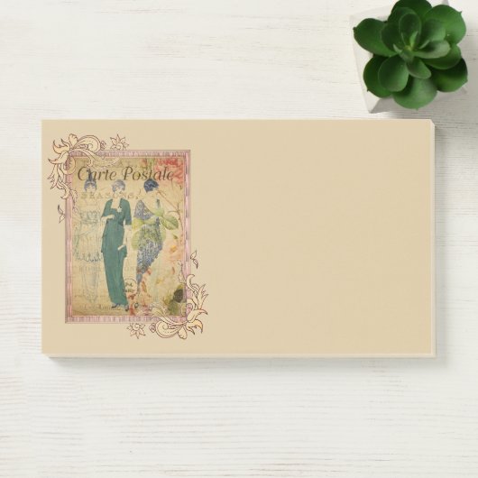 Parijse Dames Post-it® Notes (Kantoor)