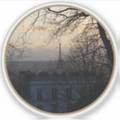 Parijse droefheid - v2 sticker (Voorkant)