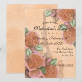 Parijse dromen  Valentijnsdag uitnodiging (Voorkant / Achterkant)