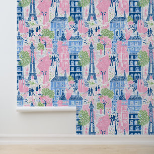 Parijse dromenlandschap behang
