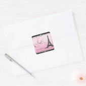 Parijse Eiffeltoren bruiloft uitnodiging zegels (Envelop)