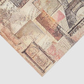 Parijse Eiffeltoren Retro Decoupage Tissue Paper Tissuepapier (Detail)