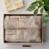 Parijse Eiffeltoren Retro Decoupage Tissue Paper Tissuepapier (Geschenk)