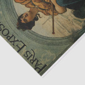 Parijse Expositie 1900 -  Franse kunst Tissuepapier (Detail)