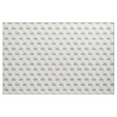 Parijse fiets Forgetmenot Fabric Stof (Yard (91,4 cm))