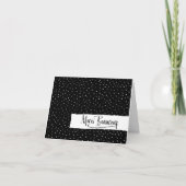 Parijse Franse Baby shower Dank u Bedankkaart (Voorkant)