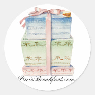 Parijse gebak sticker